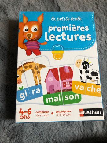 Jeu éducatif « premières lectures »