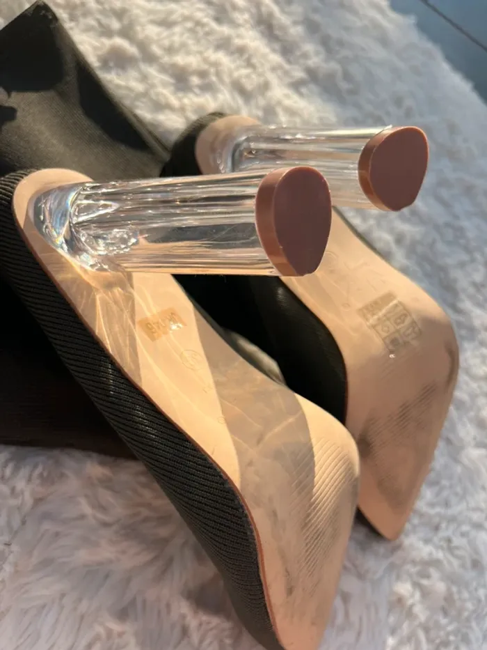 Bottine chaussette couleur olive 🫒 - photo numéro 5