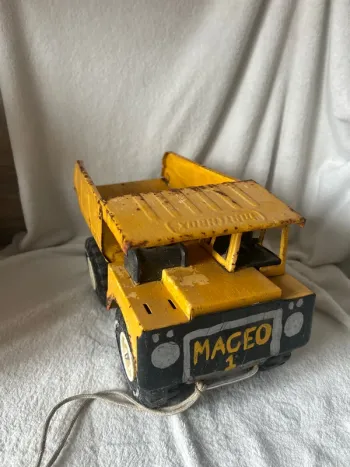 Camion benne vintage métal type Tonka / Matchbox années 70