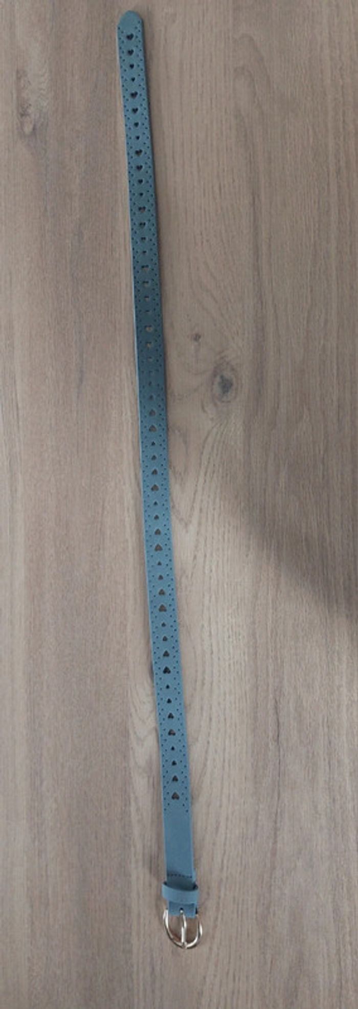 Ceinture cœurs grise