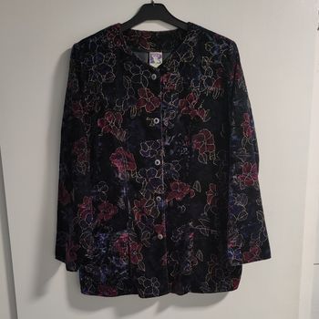 Veste en velours vintage