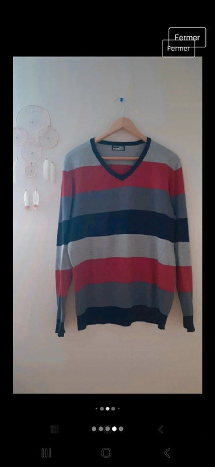 Pull col V 👋 - photo numéro 3