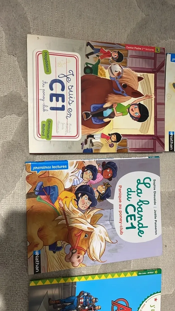 Lot de livres les premières lecture cp ce1 - photo numéro 2