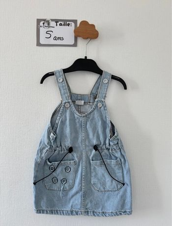 Robe Salopette en jean - taille 5 ans 🌸
