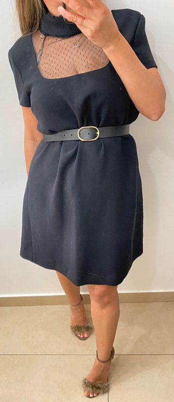 Superbe Robe Chic  Avec Tulles Et Dentelle Taille 42
