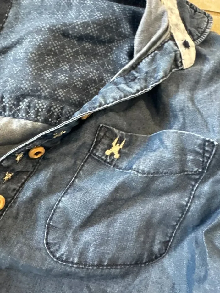 Robe bleu Gaastra, très bon état, taille XS longueur 75cm - photo numéro 3