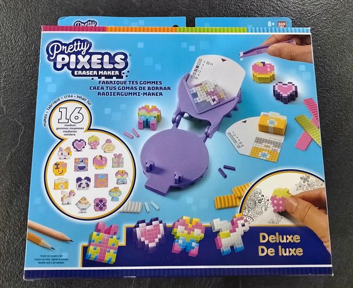 Coffret Pretty pixels fabrique de gommes - photo numéro 3