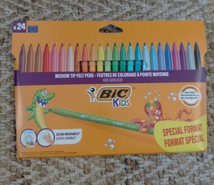 Lot 48 feutres de coloriage Bic - photo numéro 2