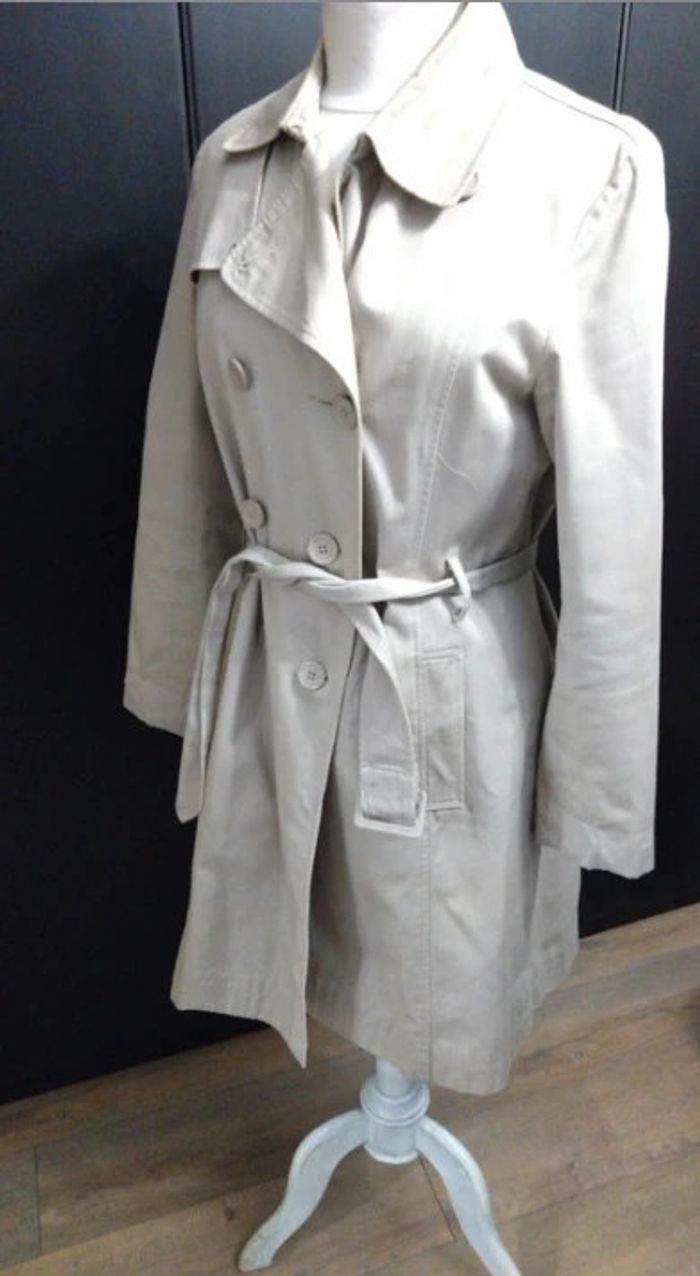 Trench beige t 40 42 Promod - photo numéro 2
