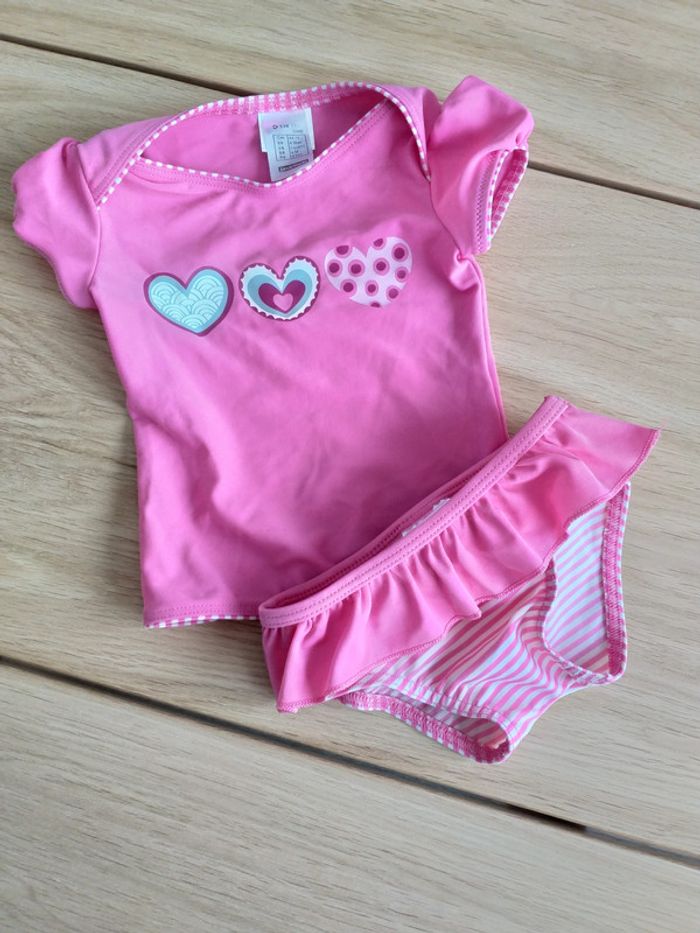 maillot tee-shirt + culotte