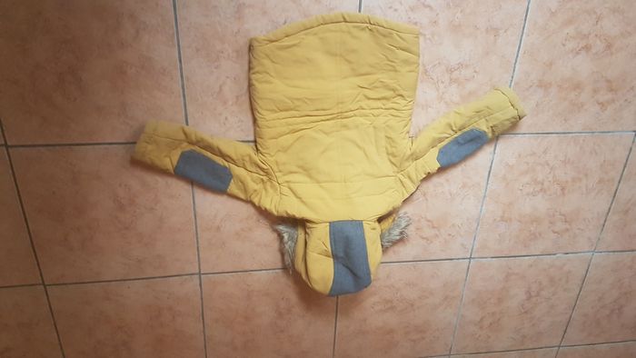 Blouson polaire à capuche garçon 5 ans moutarde Mayoral - photo numéro 5
