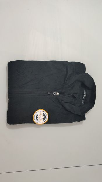 Vêtement veste polaire noir zippé Eddie bauer taille XXXL #Retrostreet