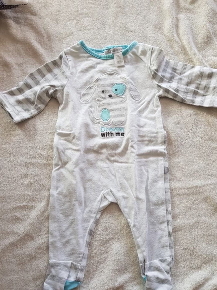 Lot de 3 pyjamas légers bébé garçon 1 mois - photo numéro 6