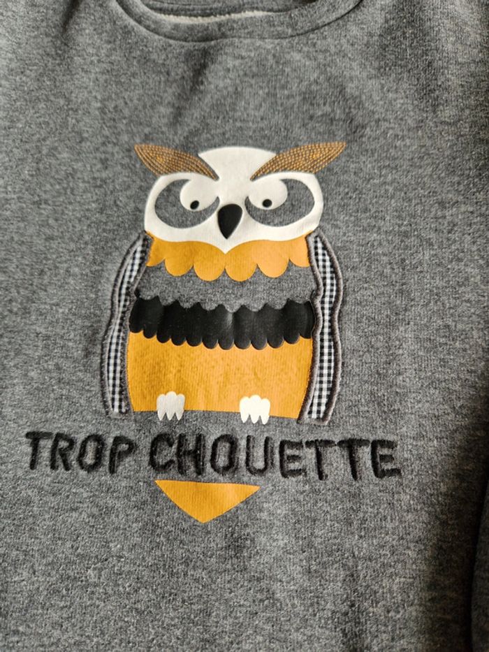 Pull trop chouette okaïdi 8 ans - photo numéro 4