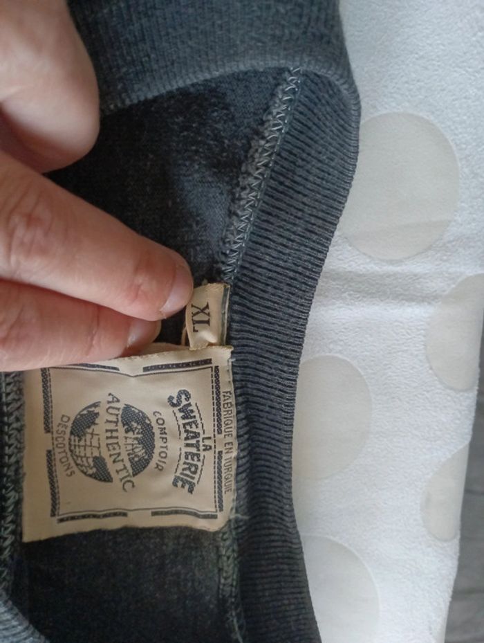 Tee shirt manches courtes marinière femme La Sweaterie Comptoir des cotons taille XL rétro vintage - photo numéro 6