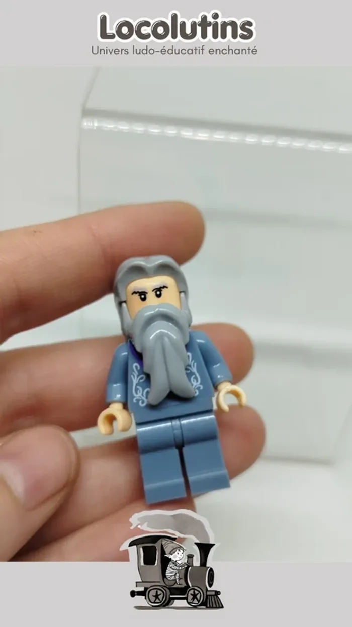 🚂 Figurine Dumbledore ▪ 2 expressions et 2 hauts - photo numéro 2