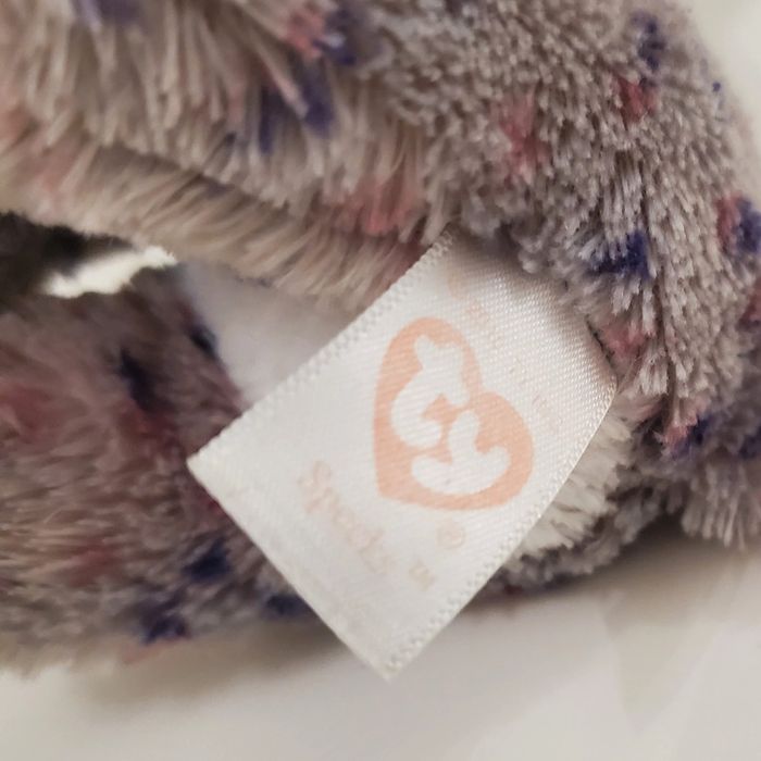 TY peluche d'un éléphant gris Bon état 18cm env. - photo numéro 7