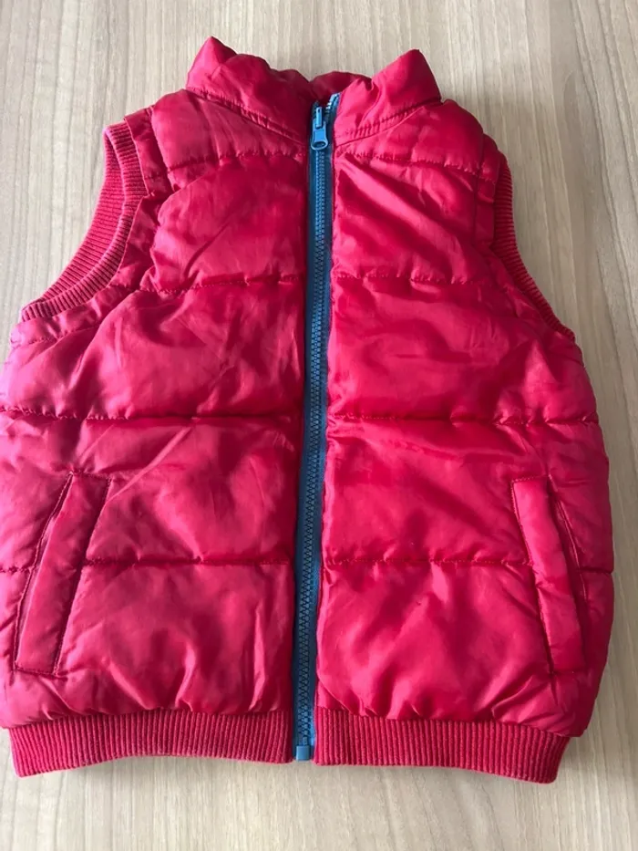 Doudoune sans manches réversible sergent major 8 ans - photo numéro 2