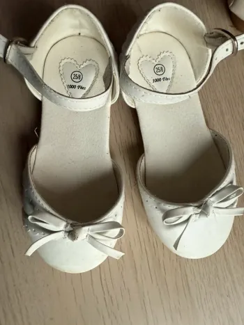 Sandales filles baptême