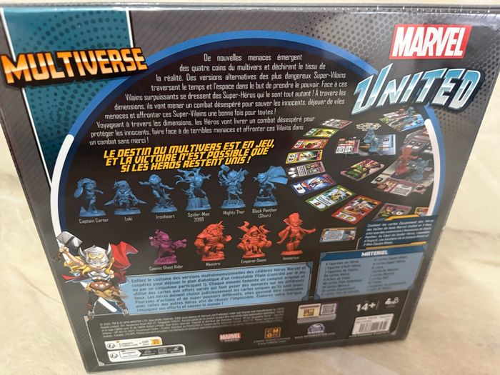Jeu neuf sous blister Marvel United multiverse idéal cadeaux de Noël - photo numéro 4