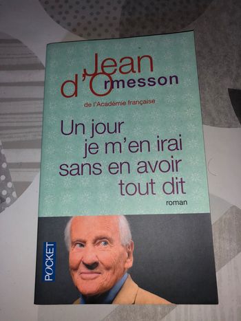 Livre de Jean d’Ormesson
