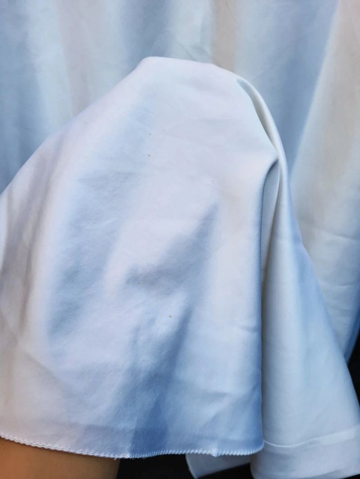 Robe de pyjama longue satinée, made in France 🇨🇵 - photo numéro 8