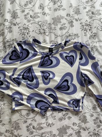 Crop top dos ouvert