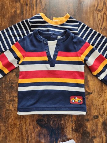 Lot de 2 Tee-shirt manche longue garçon