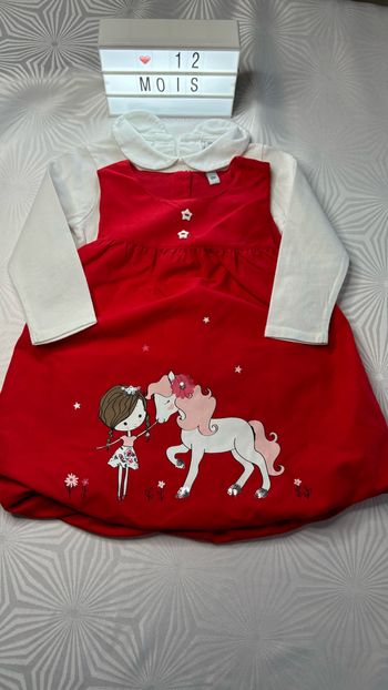 Ensemble robe 12 mois