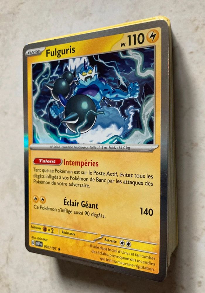 Lot de 70 cartes pokemon - photo numéro 2
