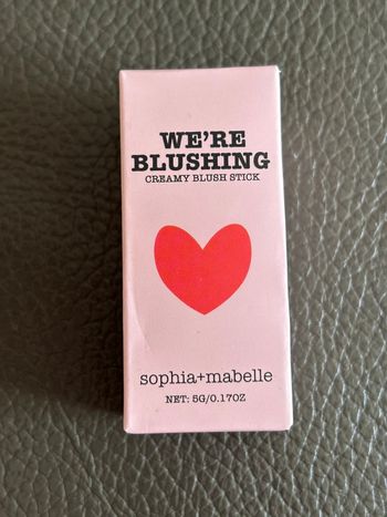 Blush creamy stick Sophia+mabelle