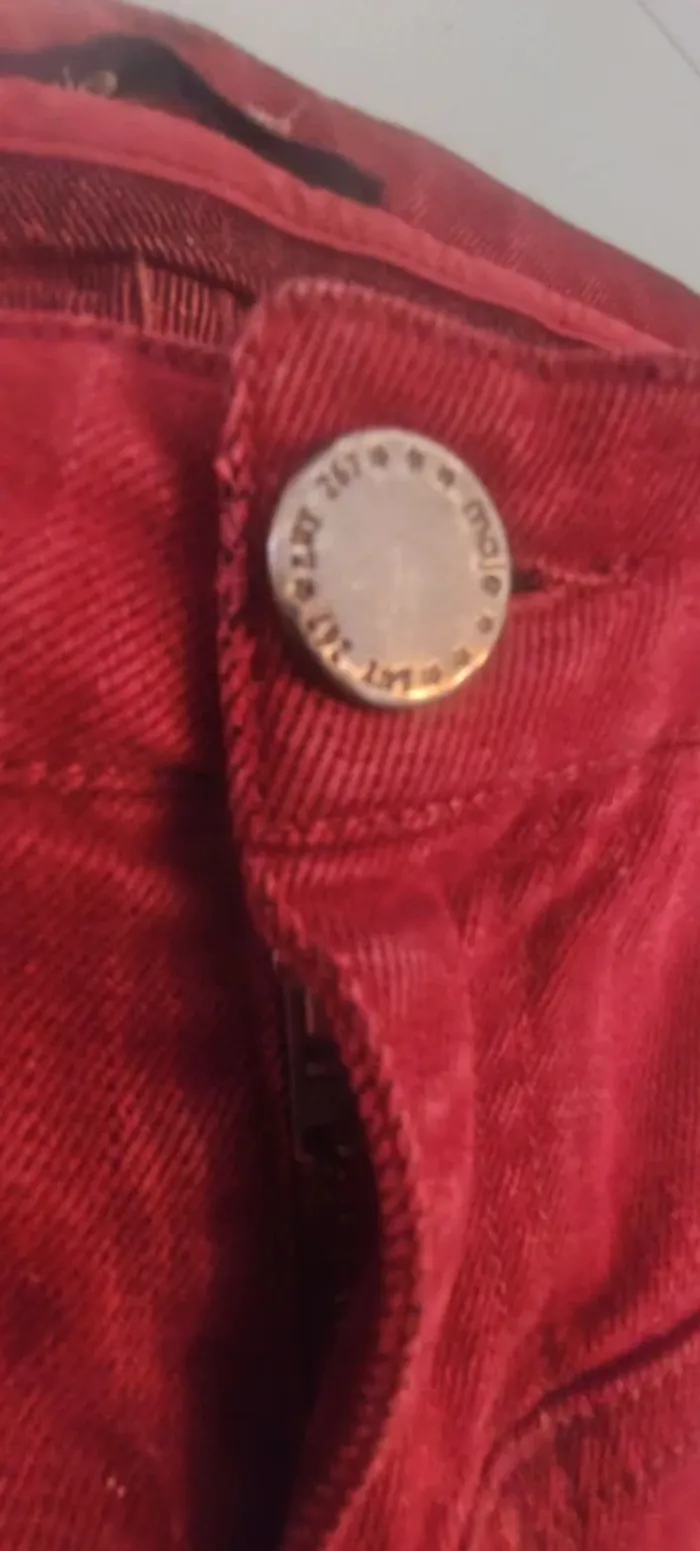 Pantalon bordeaux Maje 36 - photo numéro 5