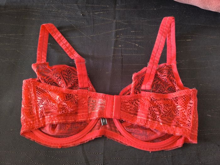 Soutien-gorge avec armatures corail 100E Confidence lingerie - photo numéro 3