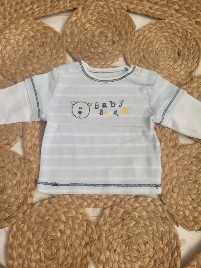 Lot de vêtements bébé garçon 1-3 mois - photo numéro 4
