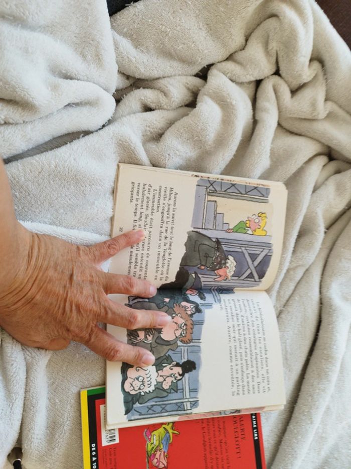 Lot de deux livres j'aime lire la bibliothèque ensorcelée et alerte au goulglott - photo numéro 3