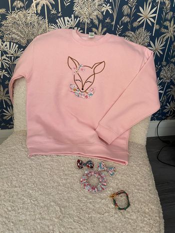 Sweat ROSE CHARLOTTE & COMPAGNIE