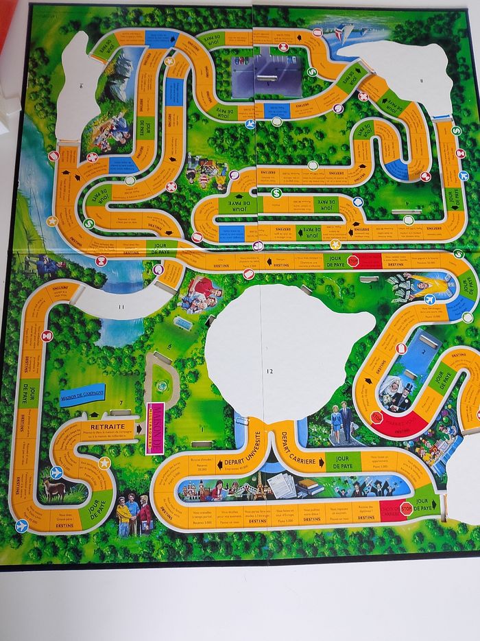 Destins le jeu de la vie mb jeux complet - photo numéro 5