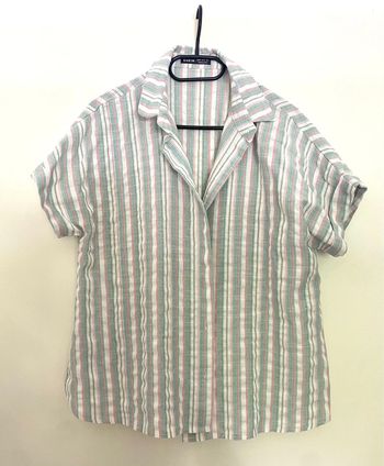 Chemise large manches courtes