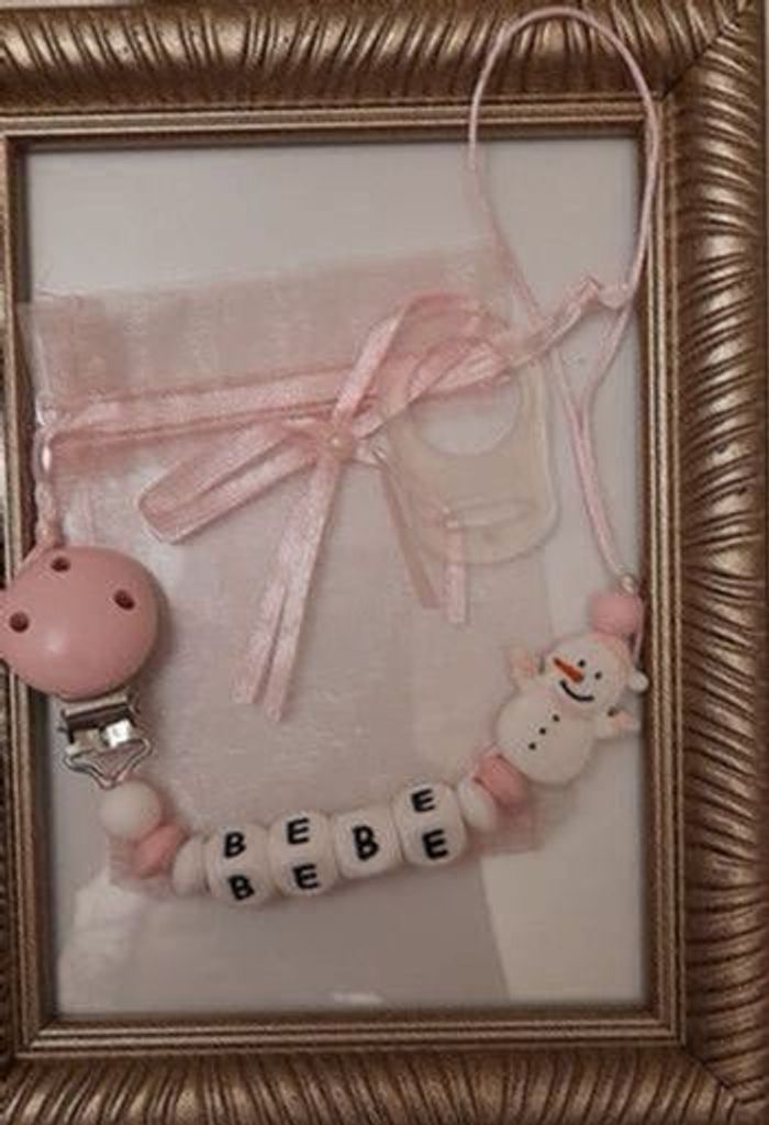 Attache tétine personnalisé - photo numéro 2