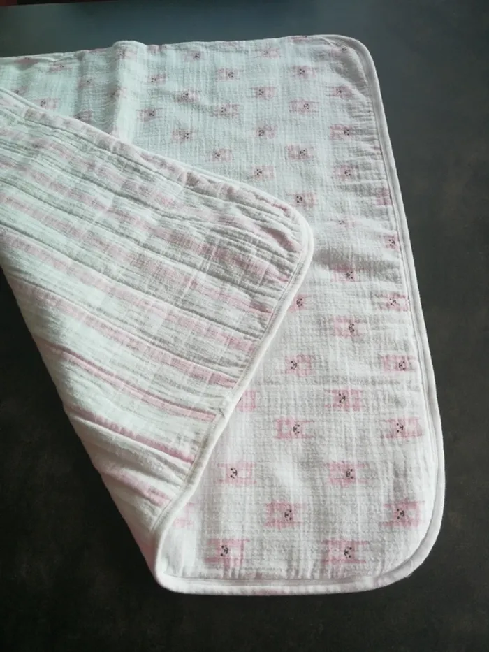 Lot gigoteuse et couverture Aden&Anaïs, 6-12 mois - photo numéro 7