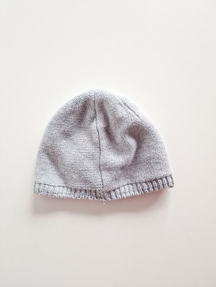 Baby Club - Bonnet doublé - Gris - Coton bio (18 mois) - photo numéro 2