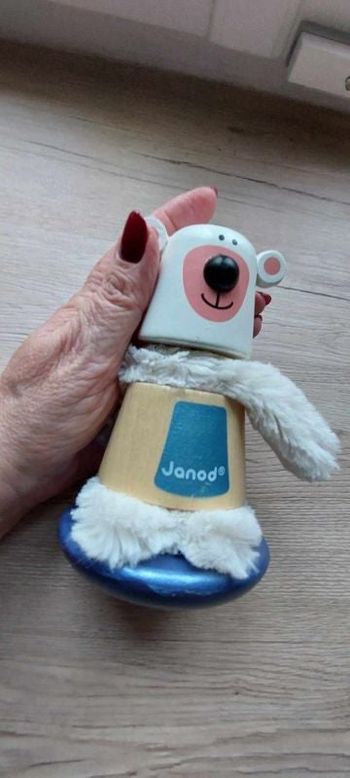 Joli jeu assemblage pour bébé Janod en bois
