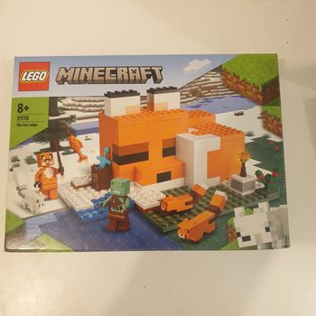 Lego Minecraft The Fox Lodge 21178