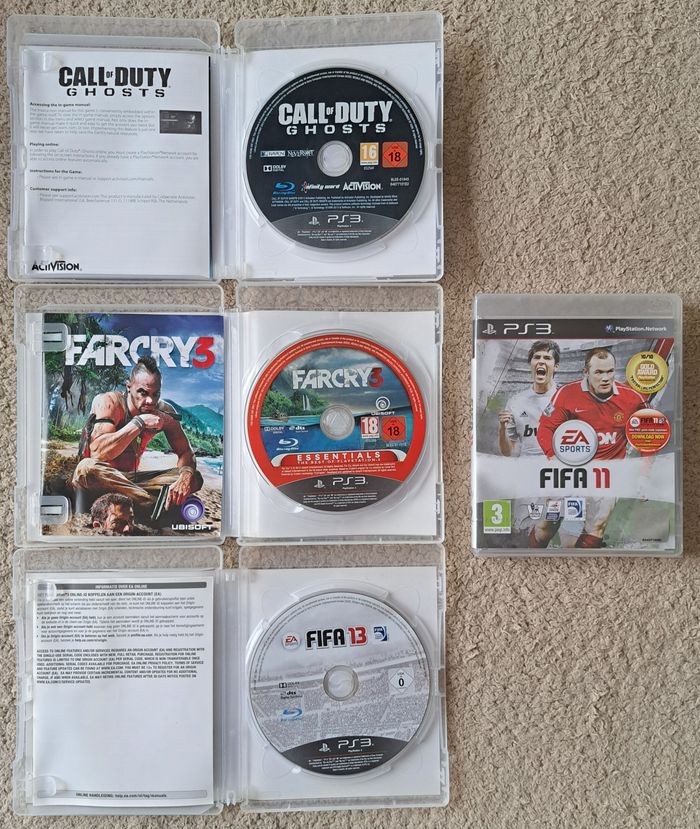 Lot de 8 jeux Playstation PS3 - photo numéro 4