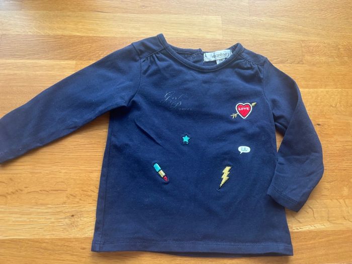 T-shirt ML Marese 6 mois fille