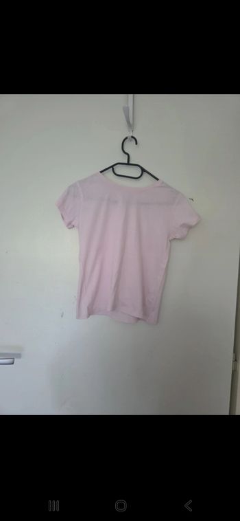Tee-shirt rose