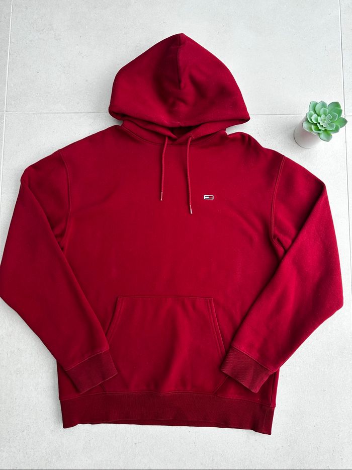 Sweat à capuche Tommy Hilfiger bordeaux - photo numéro 2