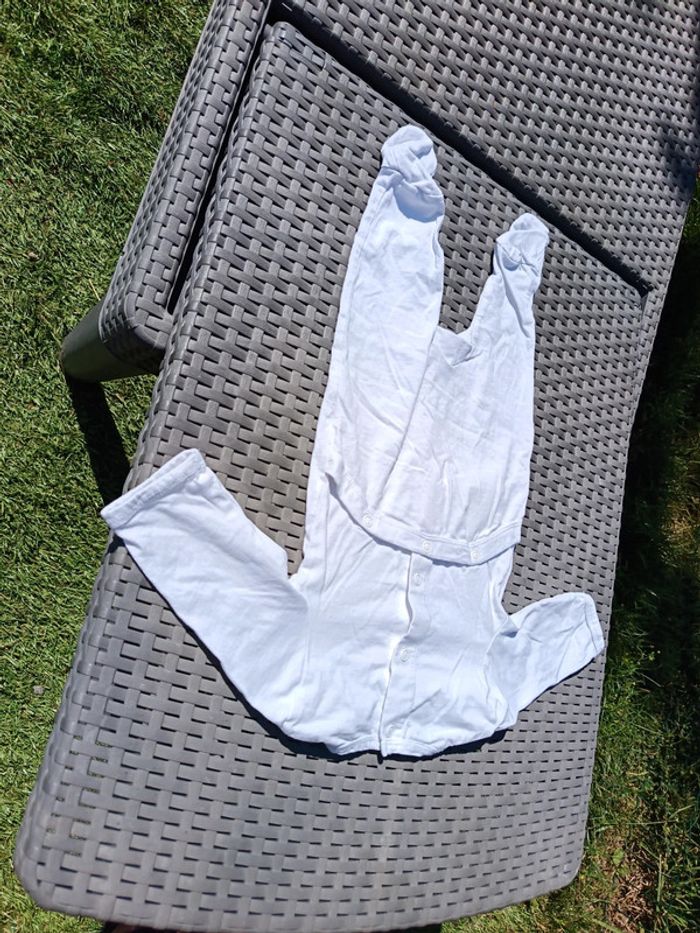 Pyjama grenouillère léger fin très bon état Kiabi 3 mois 62 cm. - photo numéro 10