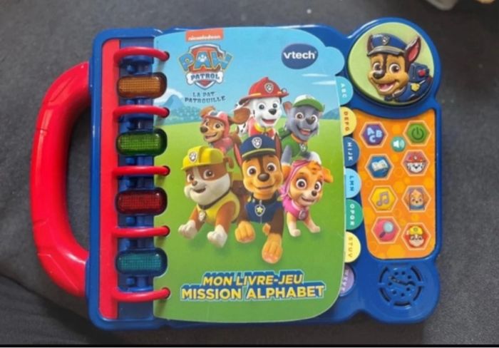 Vtech - mon livre-jeu mission Pat' Patrouille