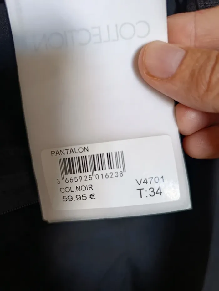 Neuf Pantalon les petites bombes LPB noir taille 34 - photo numéro 5